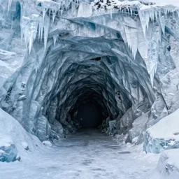 an entrance to a cave on an icy mountaintop, unreal 5 render, rhads, sargent and leyendecker, savrasov levitan polenov, bruce pennington, studio ghibli, tim hildebrandt, digital art, landscape painting, octane render, beautiful composition, trending on artstation, award winning photograph, masterpiece