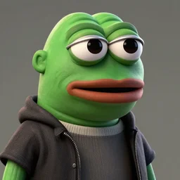 portrait of strong pepe meme, concept art, trending on artstation, highly detailed, intricate, sharp focus, digital art, 8 k