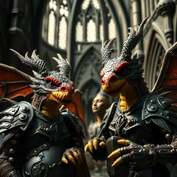 zoomed portrait of 1 0 0 0 tin toy fuzzy kaiju moth dragons wearing armour in medieval london, nicoletta ceccoli, mark ryden, lostfish, hyung tae, frank frazetta, depth of field, detailed and intricate gothic environment, 8 k resolution, hyperrealistic, octane render