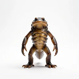 athletic swamp creature, studio photography, full body, standing, isolated on a pure white background, centered, whole figure in frame, sharp focus, studio lighting