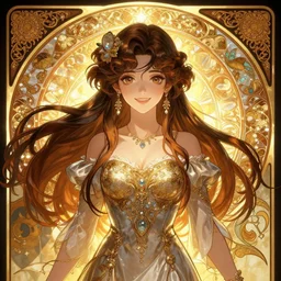 symmetry!!!!!! beautiful happy anime spanish andalusian girl close portrait, ultra detailed, elegant, intricate, anime, dynamic lighting, dnd, glowing lights, digital art, digital painting, artstation, wlop, otomo, sharp focus, illustration, art by artgerm and greg rutkowski and alphonse mucha, 8 k