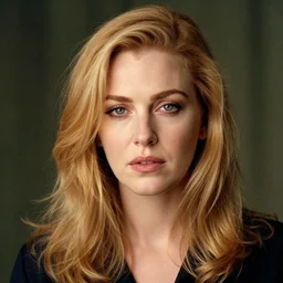 portrait of christina hendricks, peaceful, photography by steve mccurry, detailed, trending on artstation