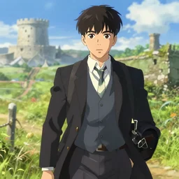 Peaky Blinders by Makoto Shinkai, anime key visual