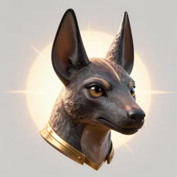 anubis, nasus, digital model, head, detailed, beeple, art station, head