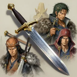 highly detailed elden ring illustration of a damascus sword engraved with symbols, beautiful colors, hyperrealistic clean shaped illustration by ric estrada, ron english and eiichiro oda