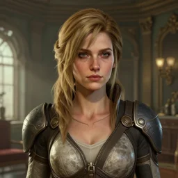elizbeth from bioshock infinite detailed portrait digital painting of elizbeth from bioshock infinite, mansion interior in the background, unreal engine, hyper realism, realistic shading, cinematic composition, blender render, octane render, hdr, detailed textures, photorealistic, 3 5 mm film