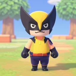 wolverine as a character in animal crossing