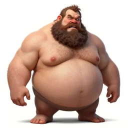 a highly detailed illustration of fat ugly disgusting unattractive bearded man, gross pose, art by artgerm and greg rutowski and ilya kuvshinov, intricate, elegant, highly detailed, centered, digital painting, artstation, concept art, smooth, sharp focus, league of legends concept art, wlop.