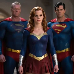 Emma Watson as Lois Lane in a movie about Darkseid and Superman's first encounter. Cinematic.
