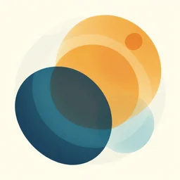 vector illustration of abstract circles
