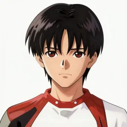 kaworu nagisa! neon genesis evangelion, red dead redemption art style, rockstar games art, semi - realistic anime, portrait, beautiful face, symmetrical face