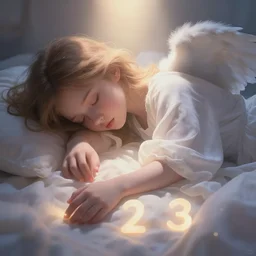 pawing at this soft unconscious, angel numbers, angelic lighting