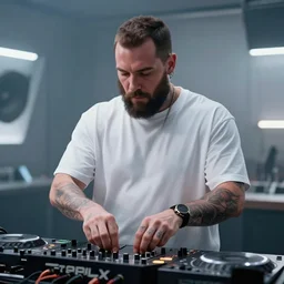 skrillex in an actual boiler room