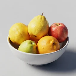 (a bowl of fruit)!!!!!!!!!, octane render