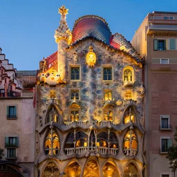 nature by antoni gaudi, vice city at dusk, archdaily, wallpaper, highly detailed, trending on artstation.