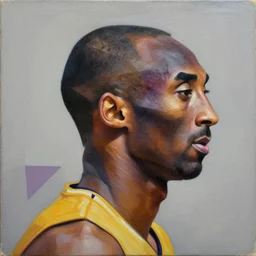 Kobe Bryant Profile Picture by Sachin Teng, asymmetrical, Organic Painting , Matte Painting,  geometric shapes, hard edges, graffiti, street art, 300 dpi :2 by Sachin Teng:4