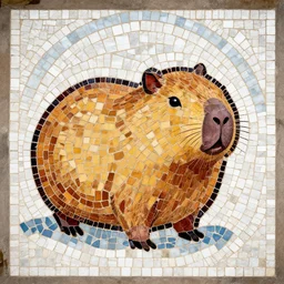 mosaic made out of patatas
