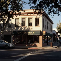 downtown garberville California, by Ralph steadman