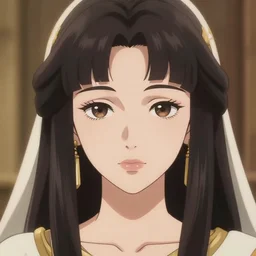 Ssunbiki as a beautiful young Cleopatra || cute-fine-face, pretty face, realistic shaded Perfect face, fine details. Anime. realistic shaded lighting poster by Ilya Kuvshinov katsuhiro otomo ghost-in-the-shell, magali villeneuve, artgerm, Jeremy Lipkin and Michael Garmash and Rob Rey