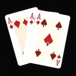 2 flying poker cards by inio asano, 4 k