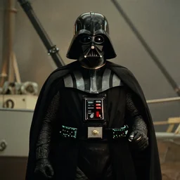 film still of Darth Vader in Titanic 1997