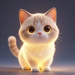 cat portrait, glowing, cute, well - behaved, dynamic lighting, intricate, 4 k octane rendering - s 1 2 7 3 4 6 7 5 7 8