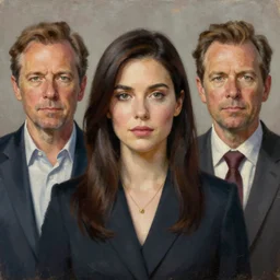 portrait of kim wexler and saul goodman from better call saul. oil painting elegant, highly detailed, centered, digital painting, artstation, concept art, smooth, sharp focus, illustration, artgerm, tomasz alen kopera, peter mohrbacher, donato giancola, joseph christian leyendecker drew struzan