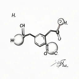 Patent drawing of cocaine