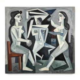 The Ukrainian War in the style of Picasso Guernica