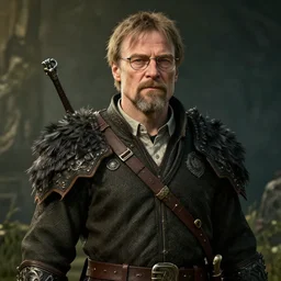 a screenshot of walter white in elden ring, highly detailed, 4 k