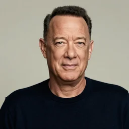a candid humane photographic portrait of tom hanks