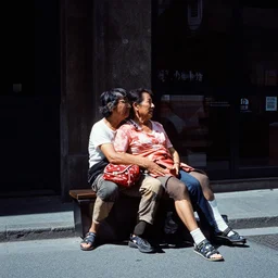 Candid Street Photography. CineStill X-Pro 800 Tungsten