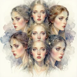 Geistlichkeit banqueting pioneer of paper God serenity BEAUTY, cinematic, creative, fromme Seele, artistic, pioneering oblique frail watercolor aesthetic, intricate drawing, realistic fantasy, extremely detailed and beautiful faces, establishing shot, 8k resolution