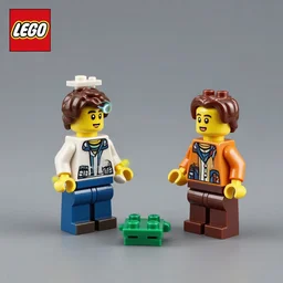 a lego set about the first interaction between humans and aliens