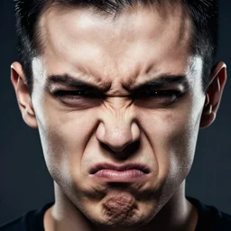 hardcore frowning