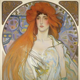 the sailor venus. beautiful, synthwave, hyperrealistic, painting by mucha and kuvshinov, hard focus