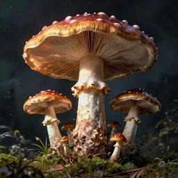 psychedelic mushrooms psilocybin dream, by dave mckean