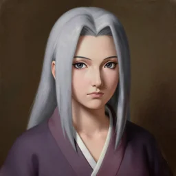 portrait of Tsunade (Naruto), realistic painting, classical painting, high definition, digital art, matte painting, very detailed, realistic