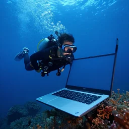 computer underwater