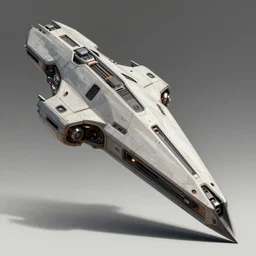 render of huge futuristic spaceship in the shape of a chisel, by Paul Chadeisson, highly detailed, scifi, digital painting, artstation, concept art, smooth, sharp foccus ilustration, Artstation HQ
