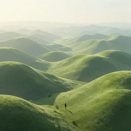spring mornings in the low - poly hills, diffuse lighting, intricate, surrealism!!!!!!!!, highly detailed, lifelike, photorealistic, digital painting, artstation, illustration, surreal concept art, smooth, sharp focus, by greg rutkowski, chris tulloch mccabe, valentina remenar and asher duran,