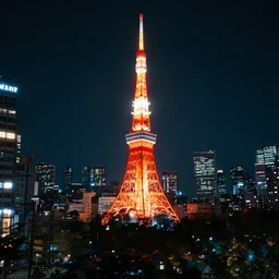 fever dream image of tokyo
