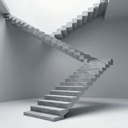 An infinite quantum staircase,