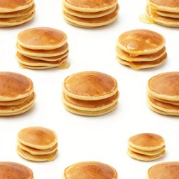 seamless texture of a pancake for 3 d assets, realistic