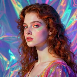 A psychedelic holographic , vibrant color scheme, highly detailed, in the style of romanticism, cinematic, artstation, Moebius, Greg rutkowski