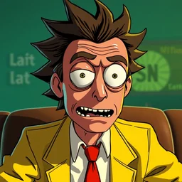 pulp fiction but everyone has pupils like in rick and morty