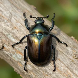 a beautiful beetle coleoptera ( ( by gustave boulanger ) )