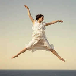 sappho about to leap