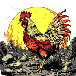 chicken death metal cover