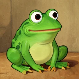 pepe the frog, by leonardo da vinci